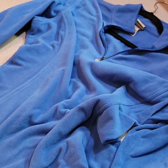 CHAMPION FLEECE quarterzip long-sleeved top blue med - Picture 3 of 10